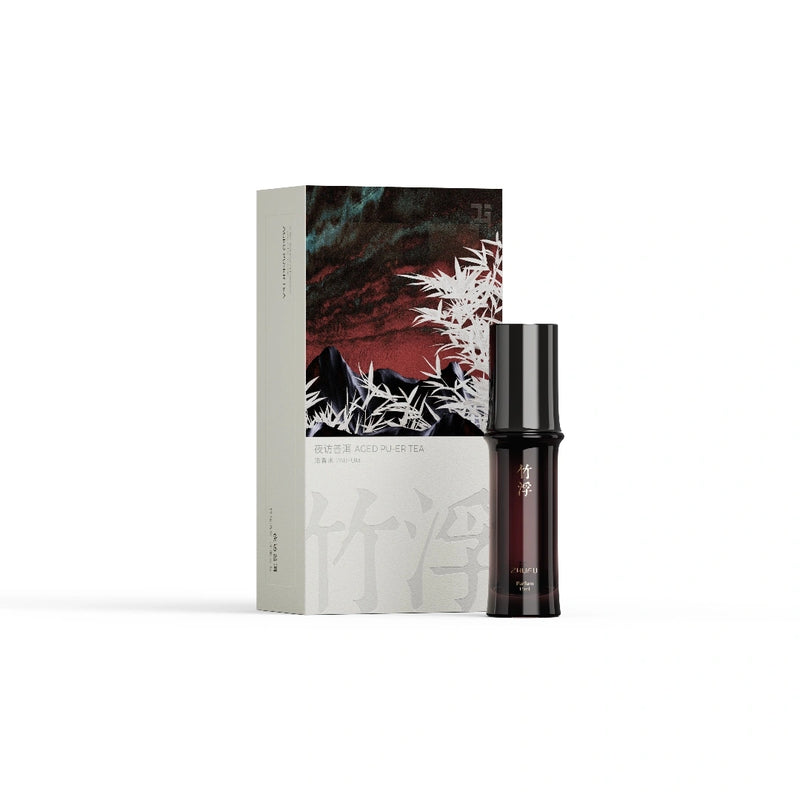 Aged Pu-Er Tea Zhufu – parfum de niche thé boisé, flacon