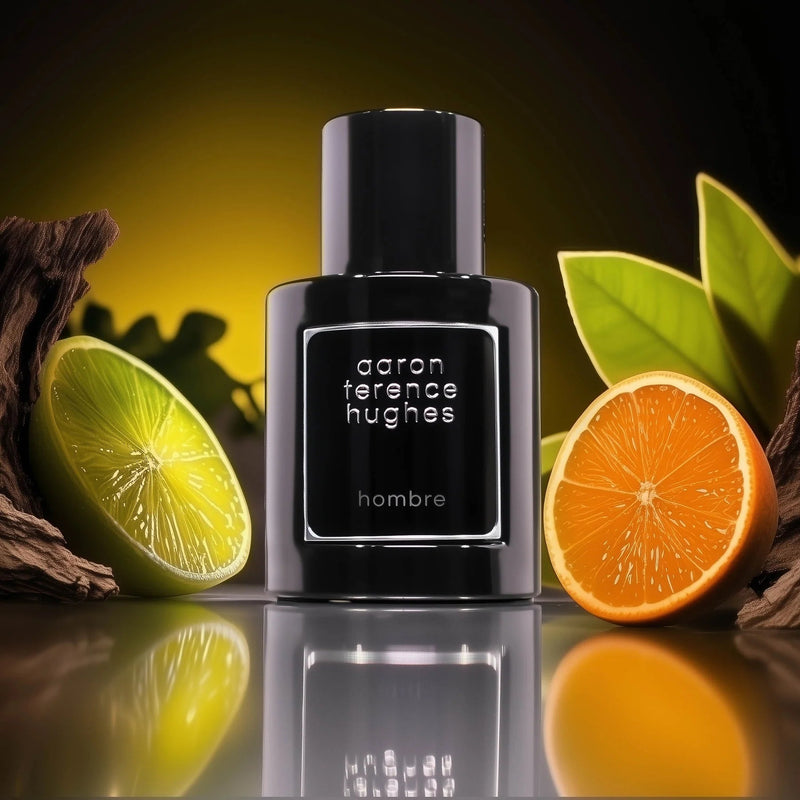 Flacon de parfum pour homme Aaron Terence Hughes Fantasy de 50 ml avec design élégant et modern visible dans l'image.
