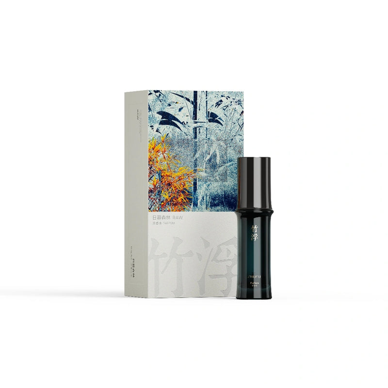 Gros plan d'un produit Raw de la marque Zhufu, montrant l'emballage et le contenu en gros plan.